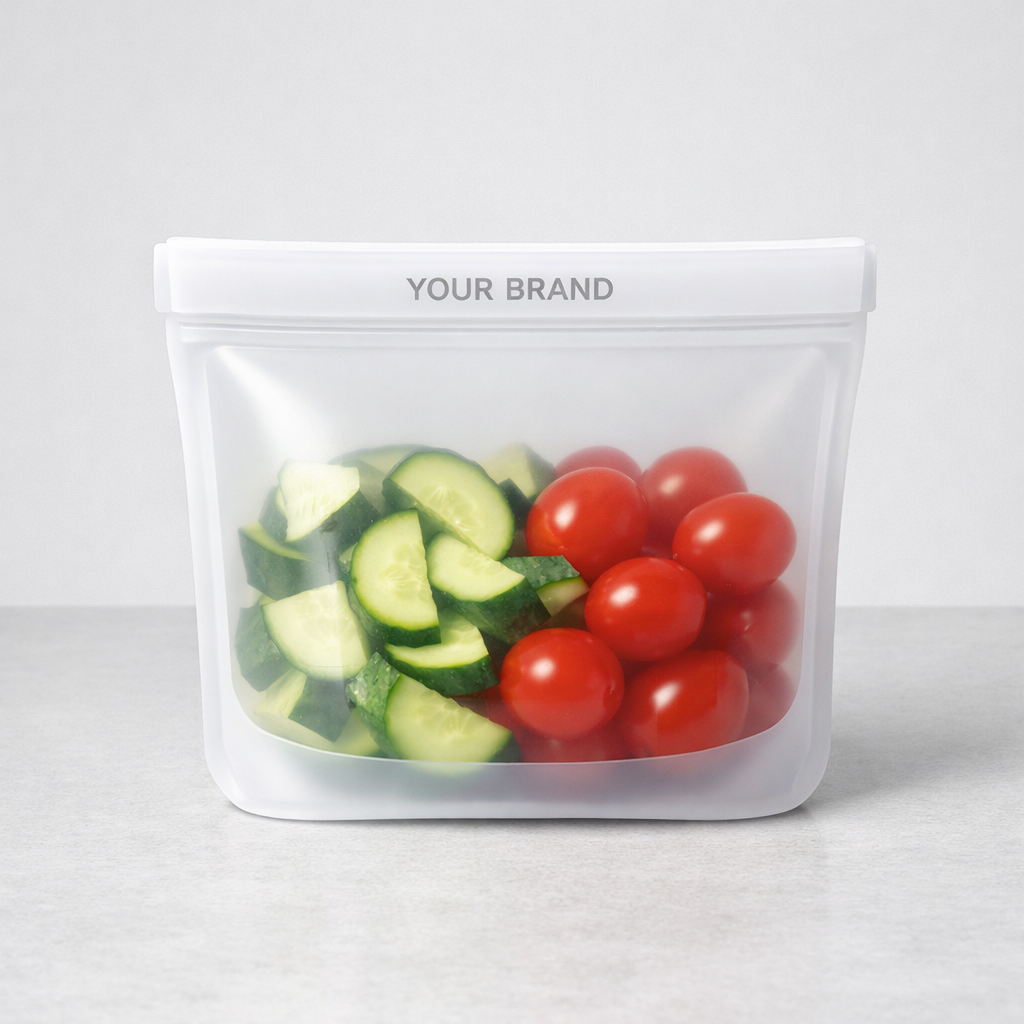 Silicone Reusable Food Bag white label idea