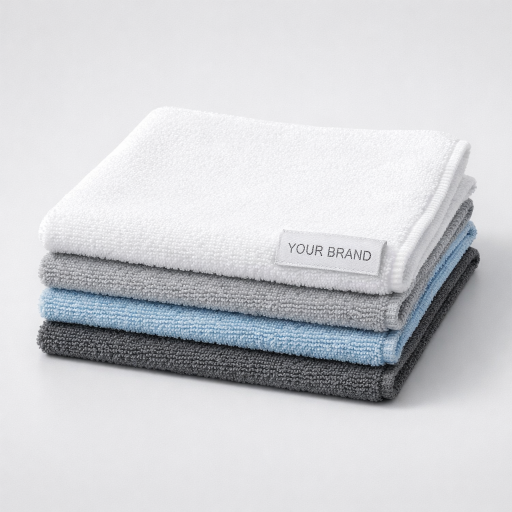 Soft Microfiber Cleaning Cloth white label idea