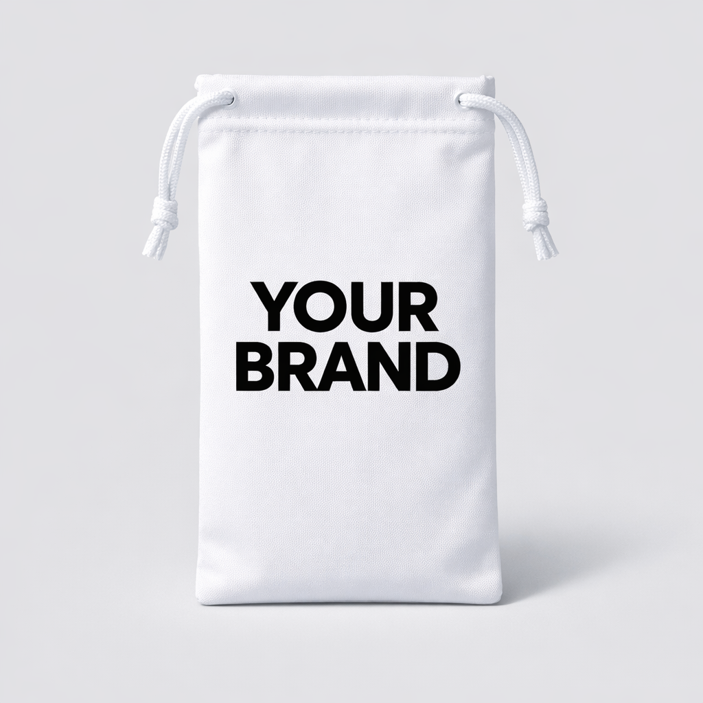 Microfiber Sunglasses Pouch white label idea