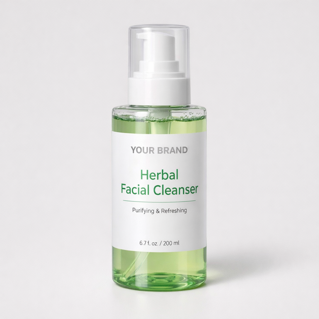 Herbal Facial Cleanser white label idea