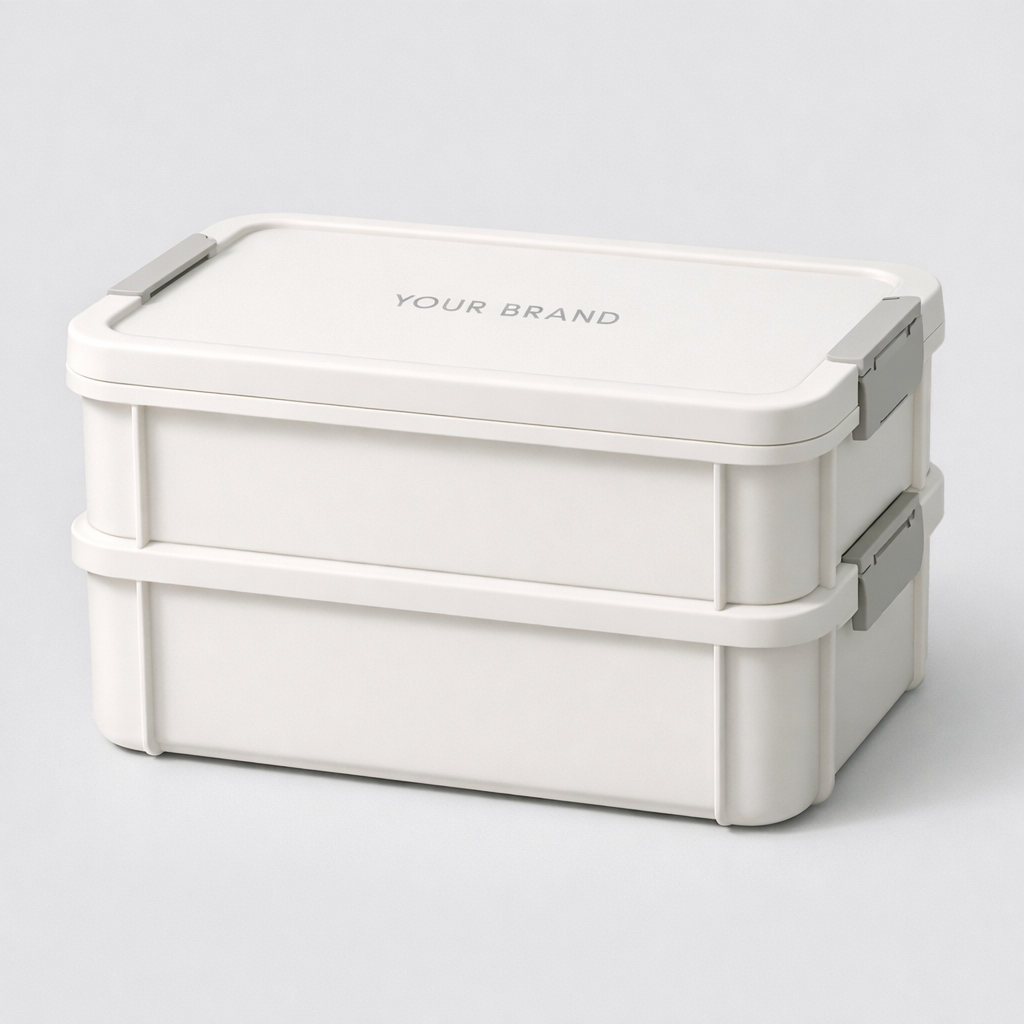 Stackable Plastic Storage Box white label idea