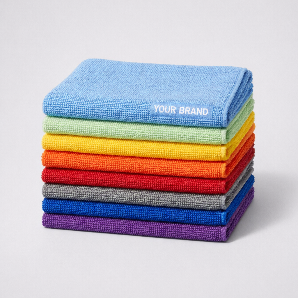 Multi-Purpose Microfiber Cleaning Cloths white label idea
