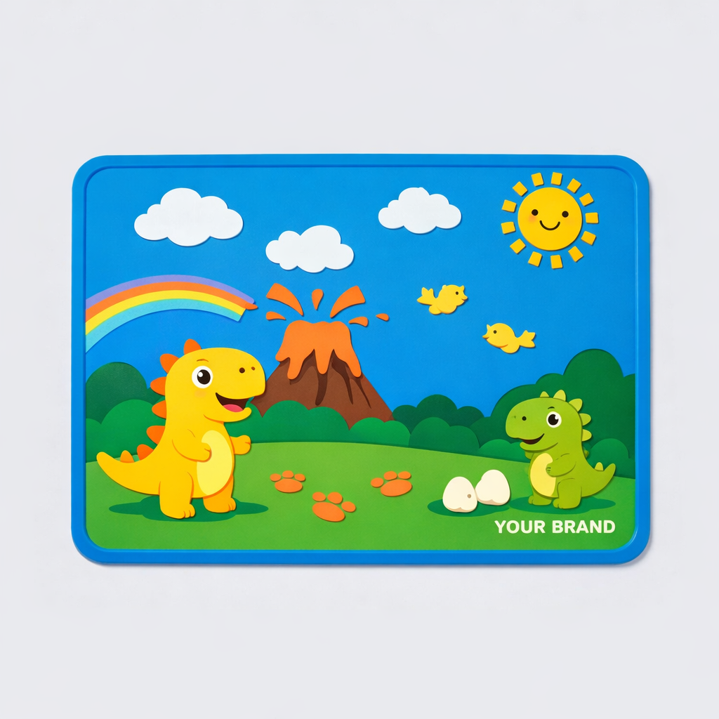 Kids' Silicone Placemat white label idea