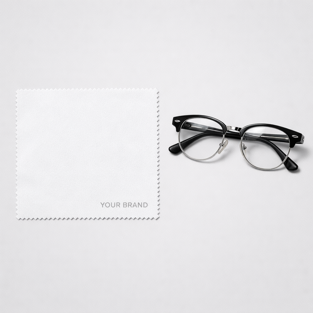 Microfiber Eyeglass Cleaning Cloth white label idea