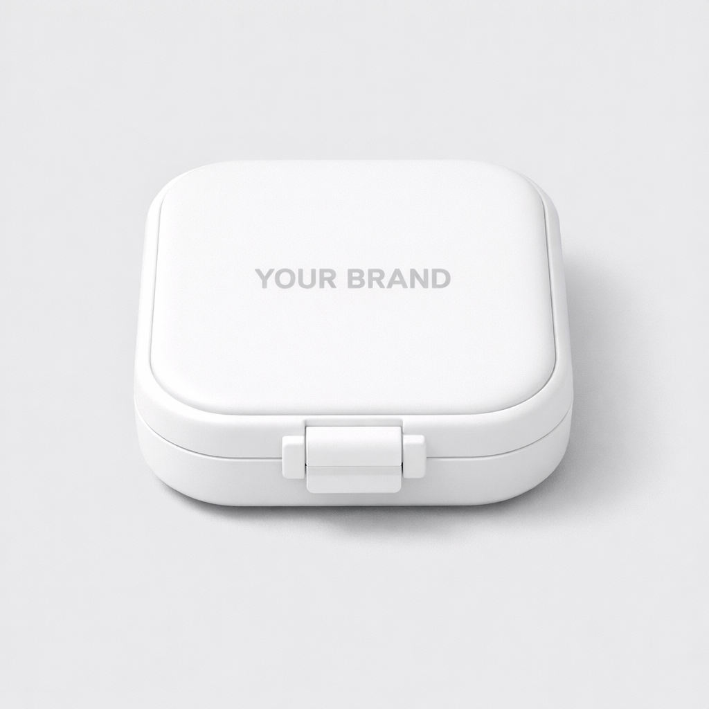 Portable Pill Organizer Box white label idea