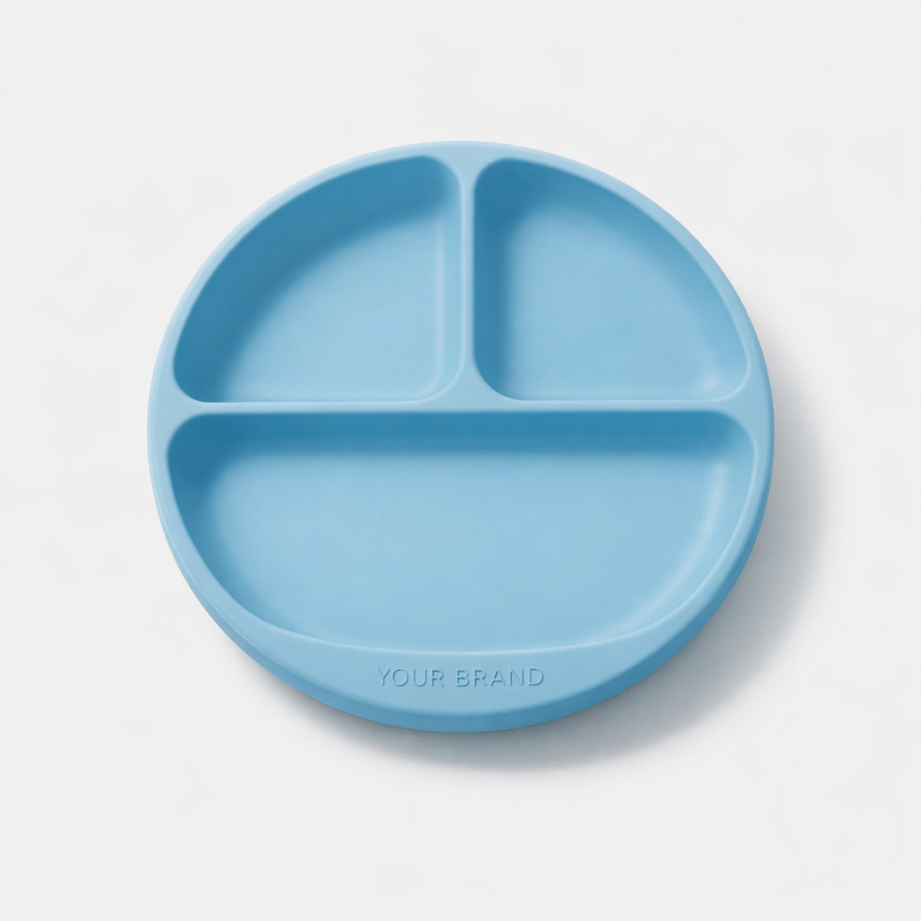 Kids’ Silicone Divided Plate white label idea