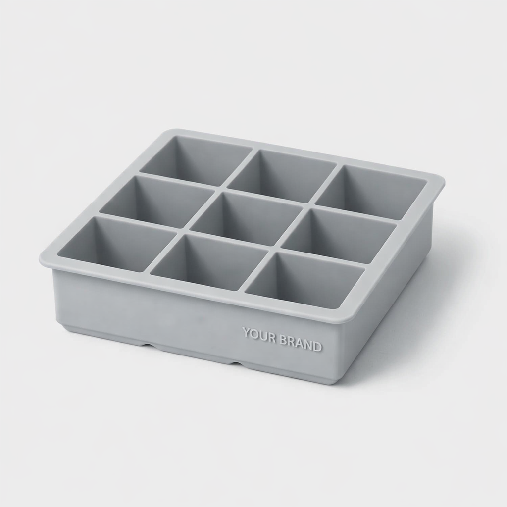 Silicone Ice Cube Trays white label idea