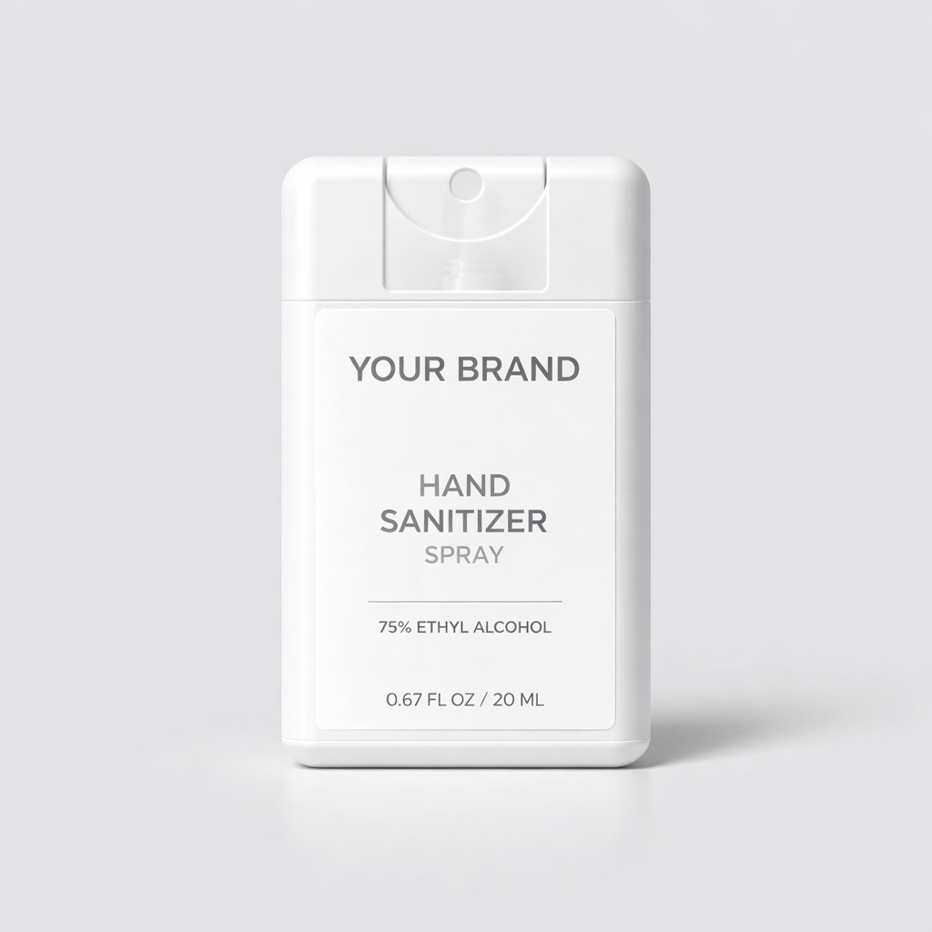 Pocket Hand Sanitizer Spray white label idea