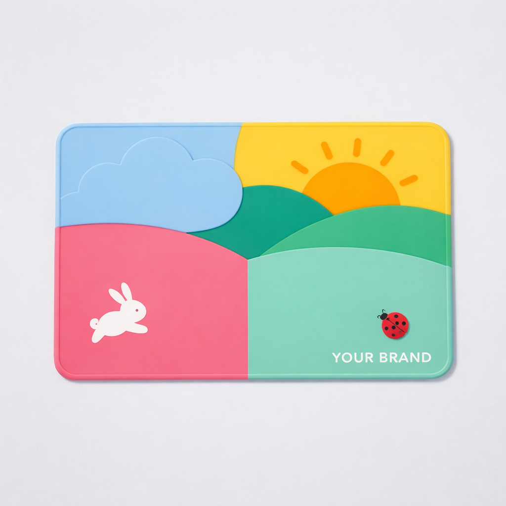 Kids’ Silicone Placemat white label idea