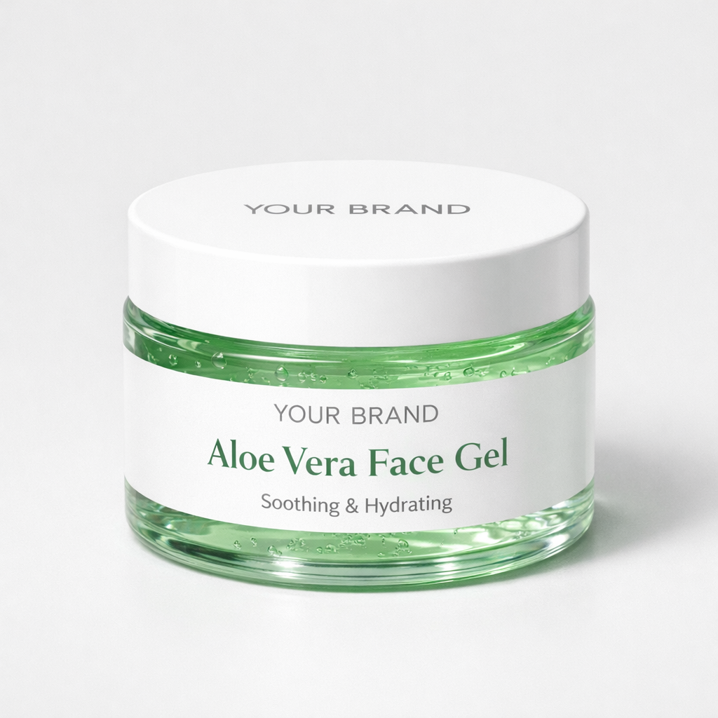 Aloe Vera Face Gel white label idea