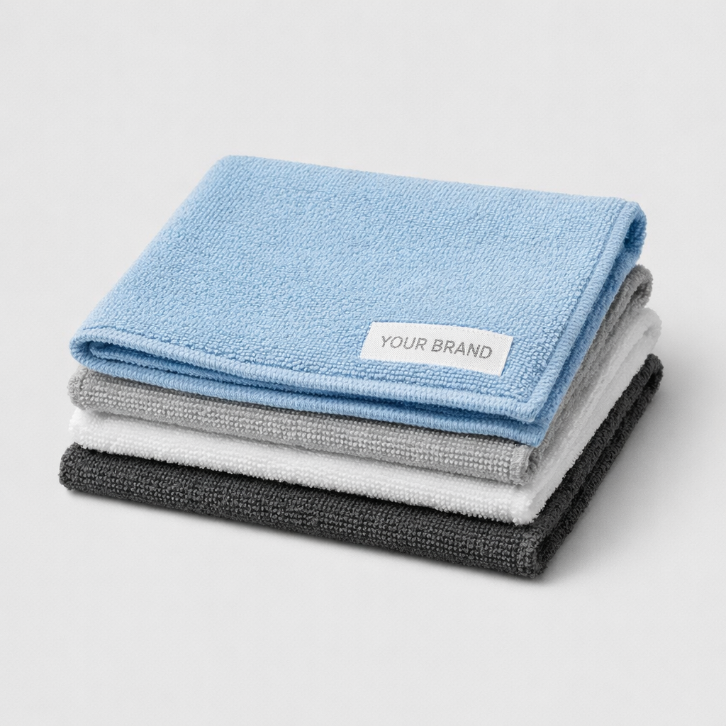 Multipurpose Microfiber Cleaning Cloths white label idea