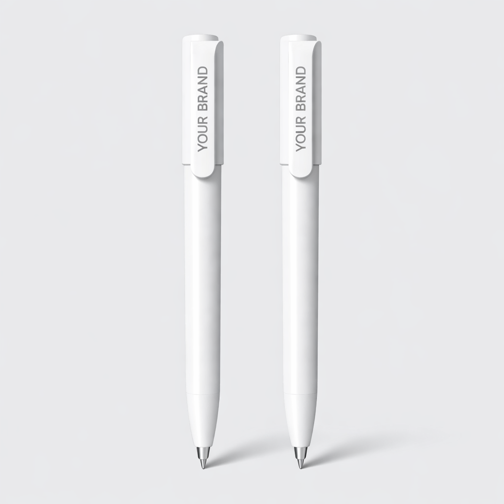 Gel Ink Ballpoint Pens white label idea