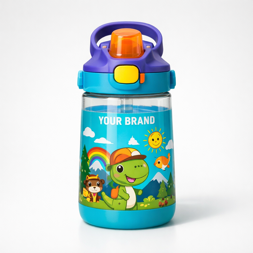Kids' BPA-Free Water Bottle white label idea