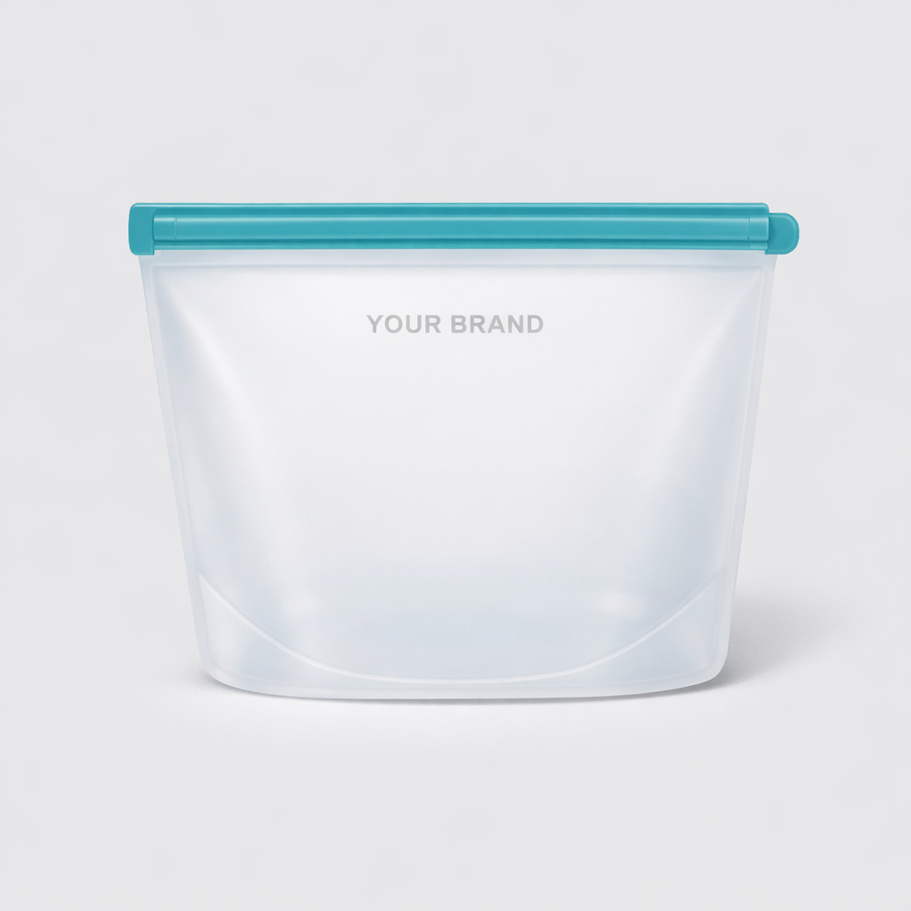 Reusable Silicone Food Storage Bag white label idea
