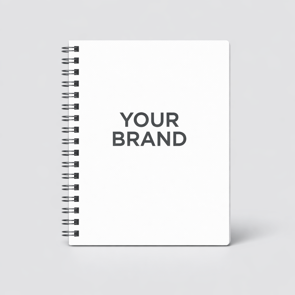 A5 Spiral Notebook white label idea