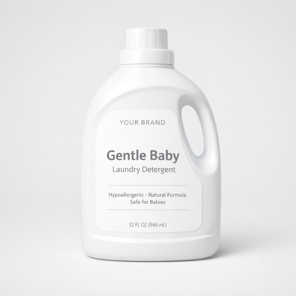 Gentle Baby Laundry Detergent white label idea