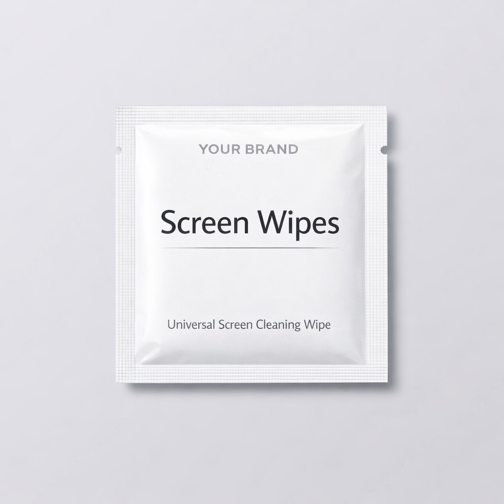 Universal Screen Cleaning Wipes white label idea