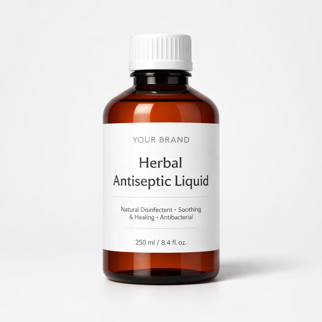 Herbal Antiseptic Liquid white label idea