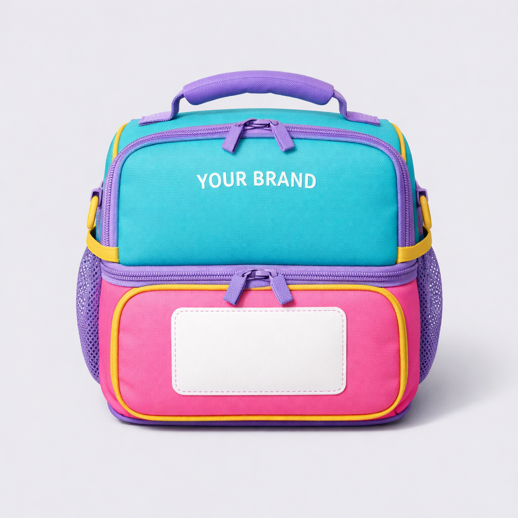 Dual-Compartment Kids’ Lunch Bag white label idea