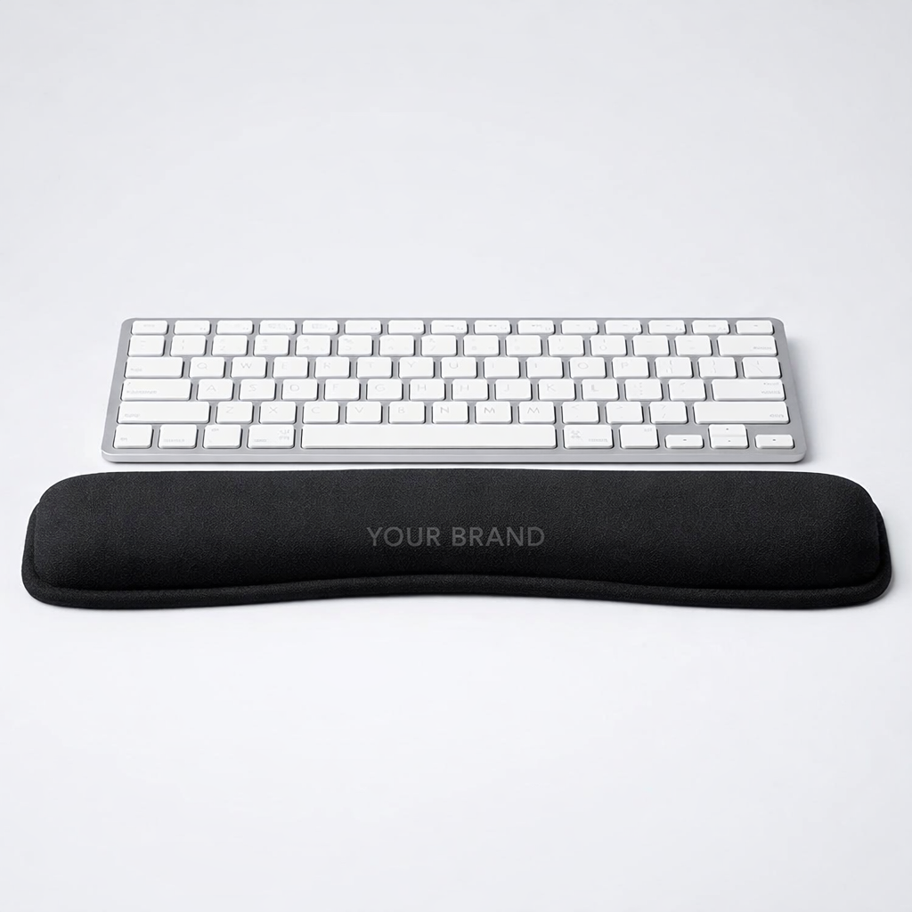 Ergonomic Memory Foam Wrist Rest Pad white label idea