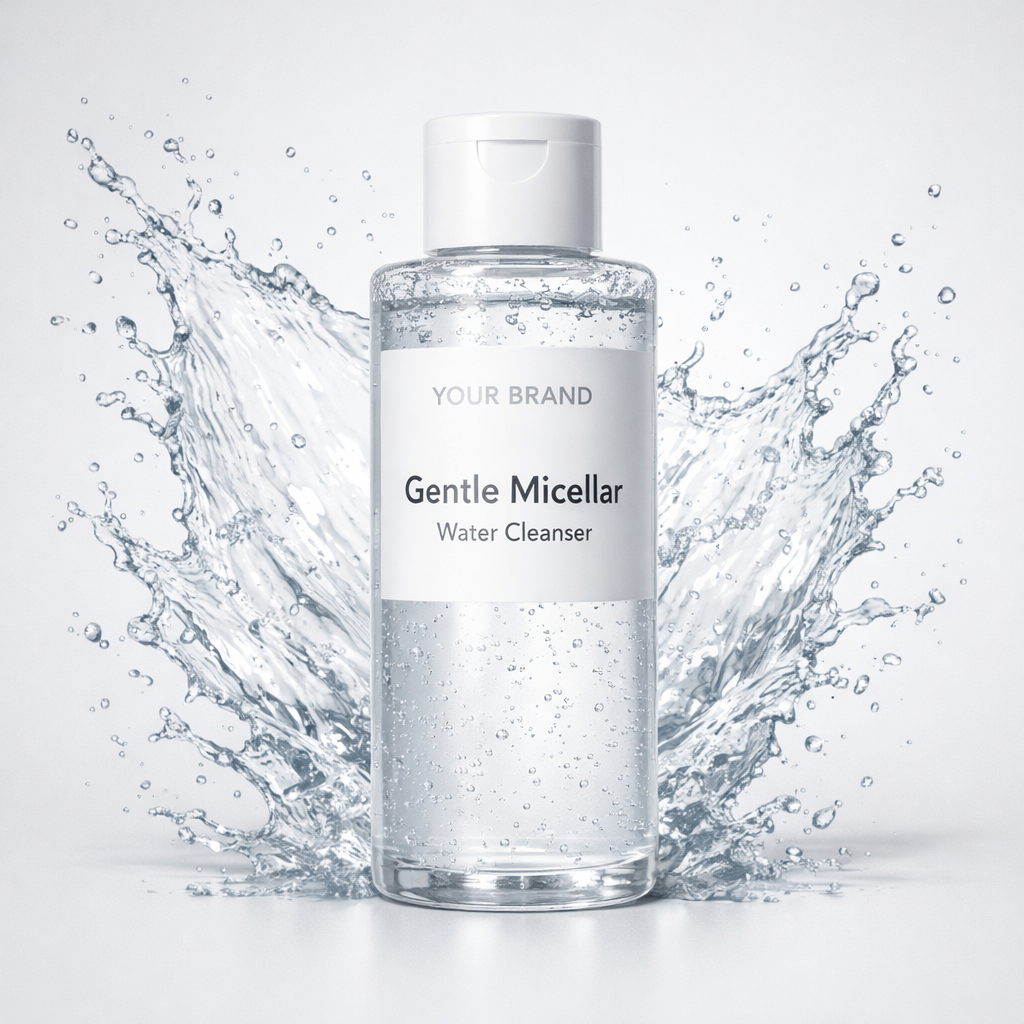 Gentle Micellar Water Cleanser white label idea