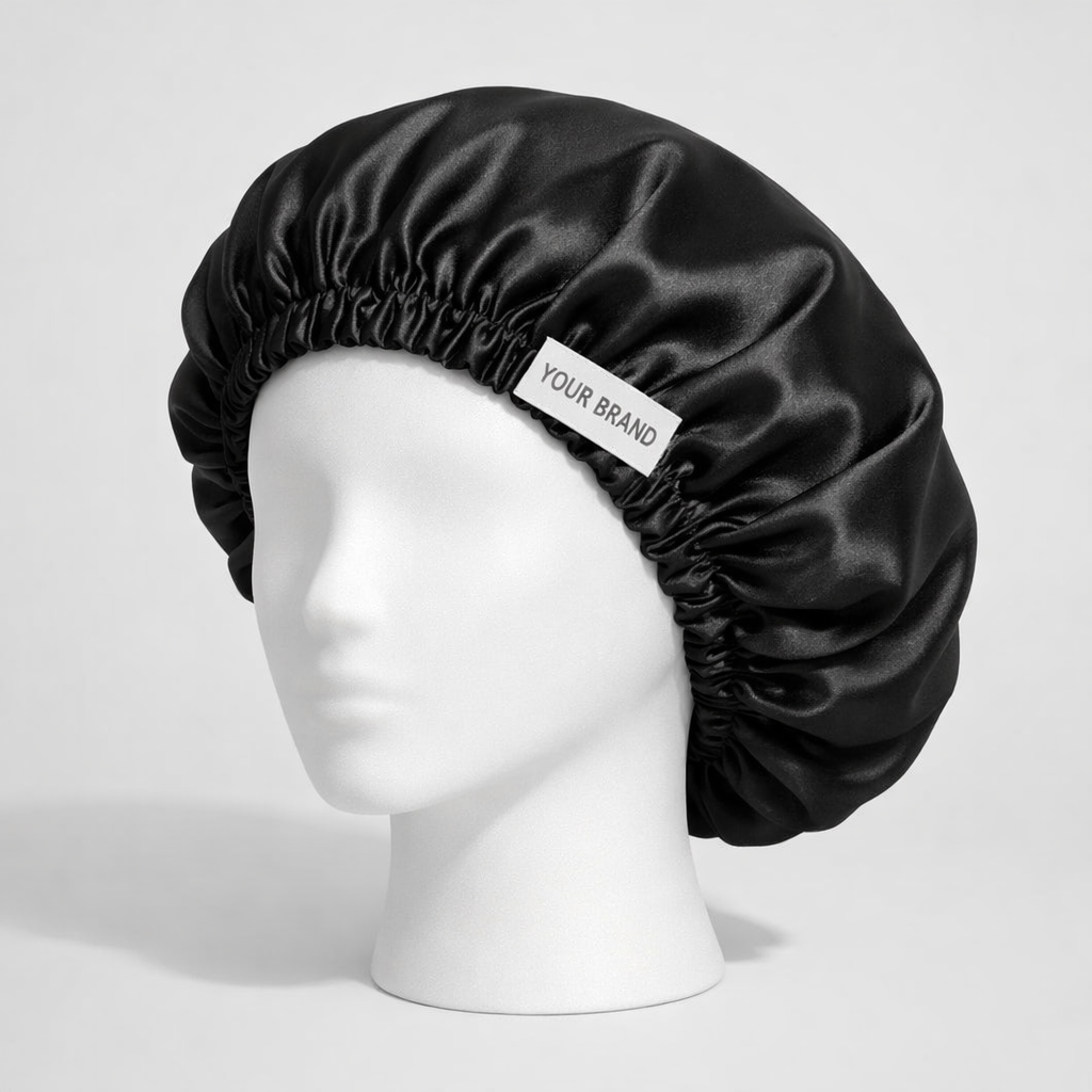 Satin Sleep Bonnet white label idea