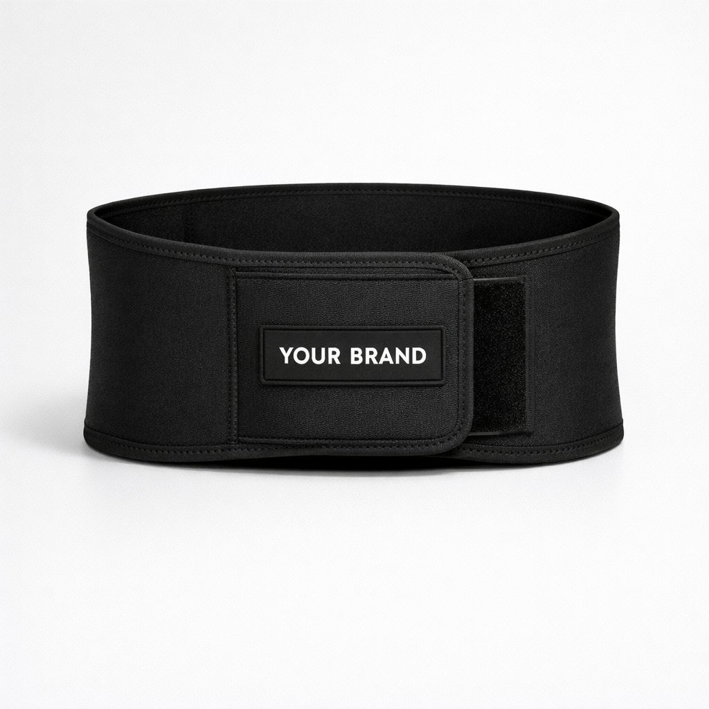 Adjustable Fabric Waist Trimmer Belt white label idea