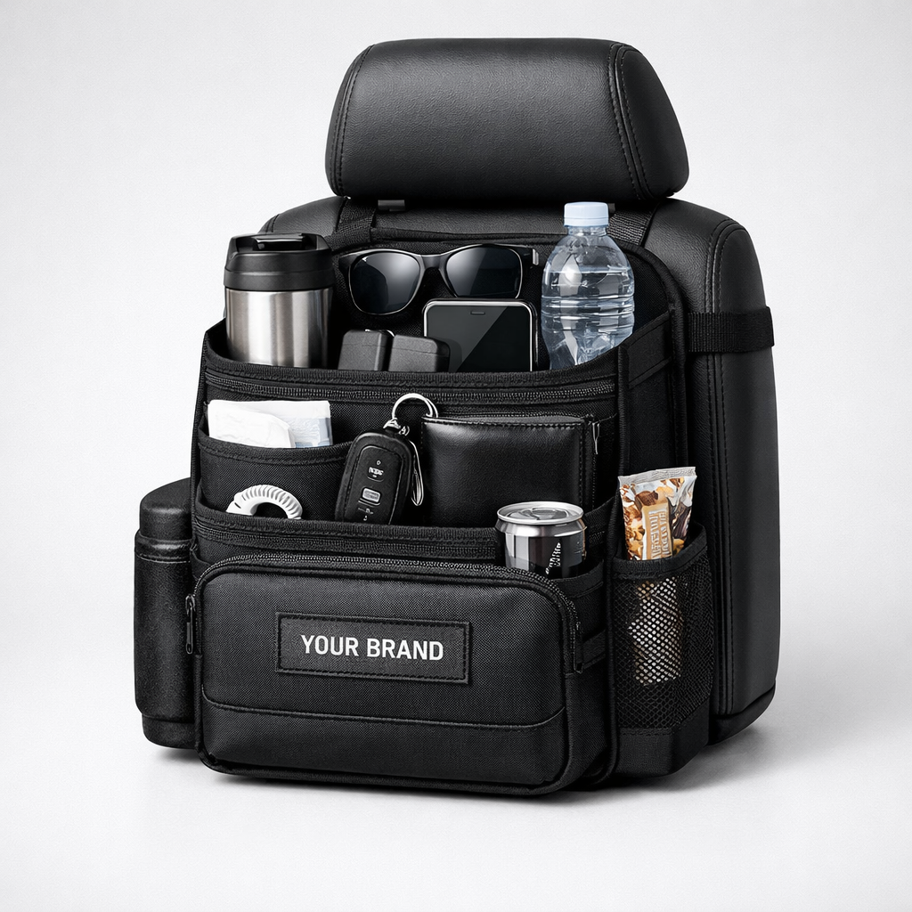 Multipurpose Car Seat Organizer white label idea