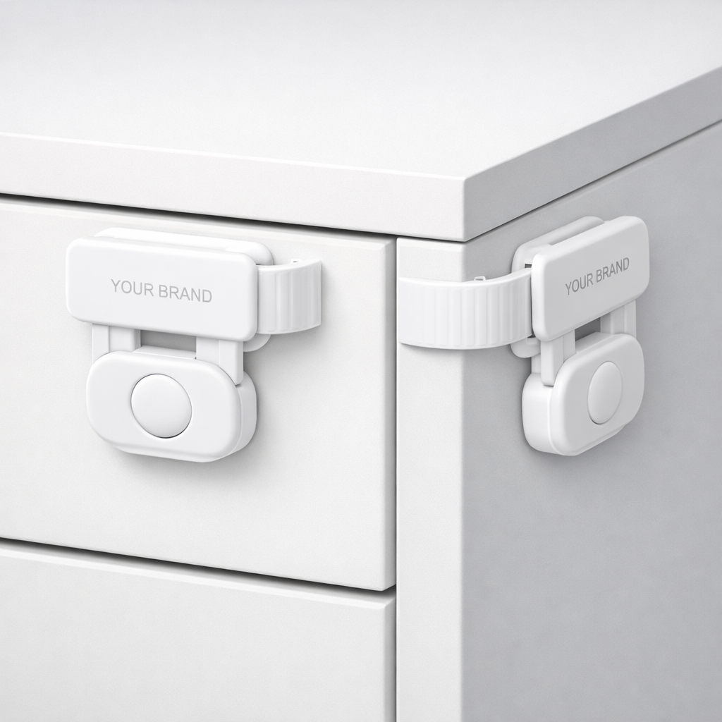 Multi-Purpose Drawer Lock Clips white label idea