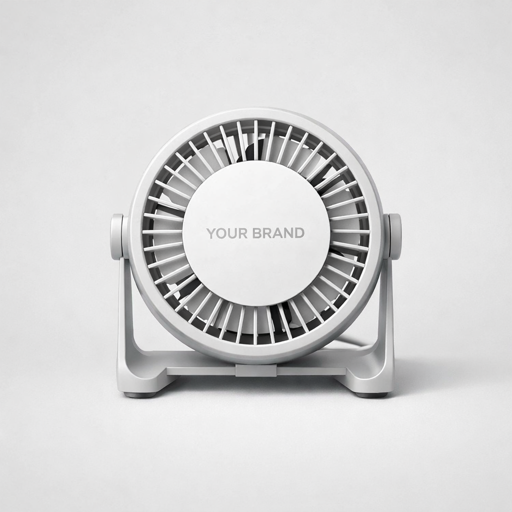 Portable Mini USB Desktop Fan white label idea