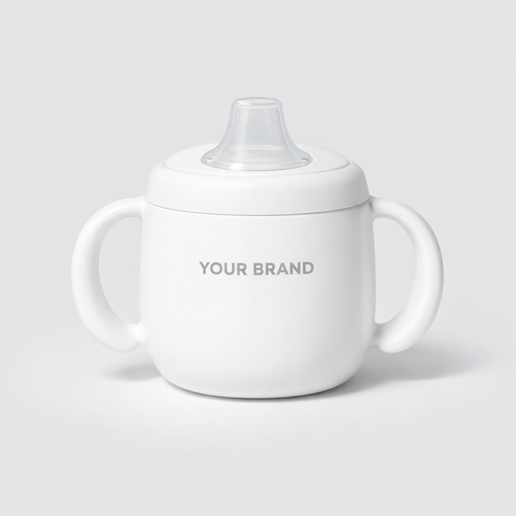 Non-Spill Sippy Cup with Handles white label idea