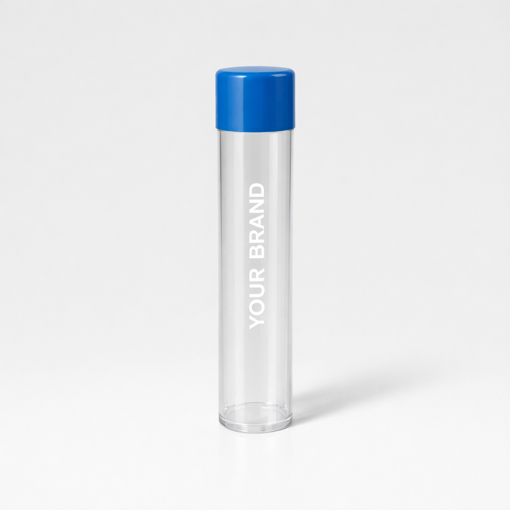 Travel-Size Toothbrush Holder Tube white label idea