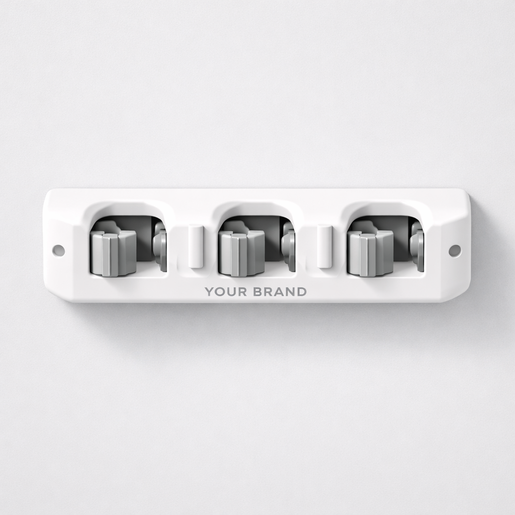 Multipurpose Wall-Mounted Broom Holder white label idea