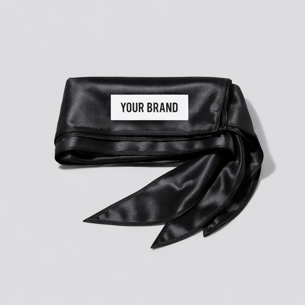 Fashionable Silk Durag white label idea