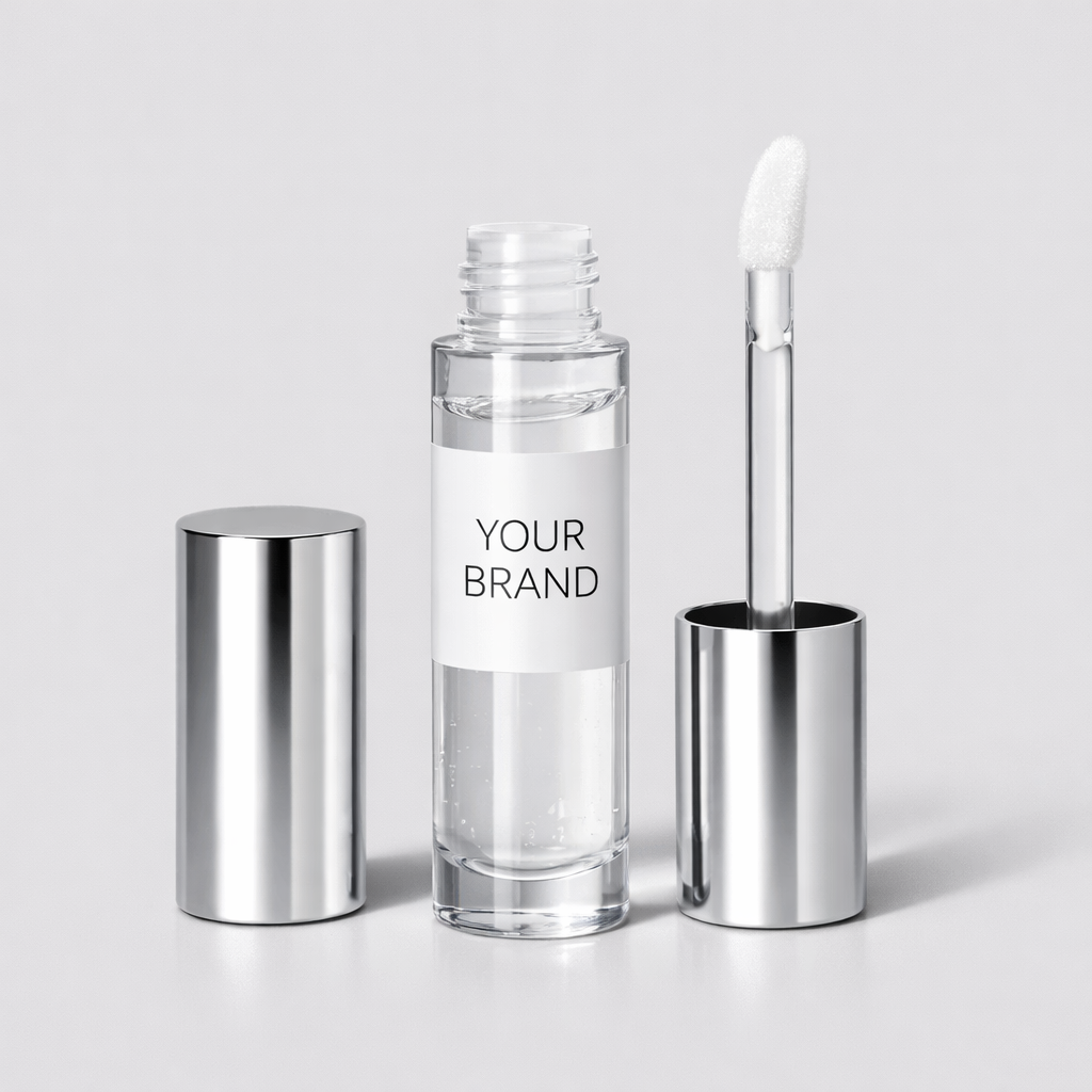 Sheer Lip Gloss Tube white label idea