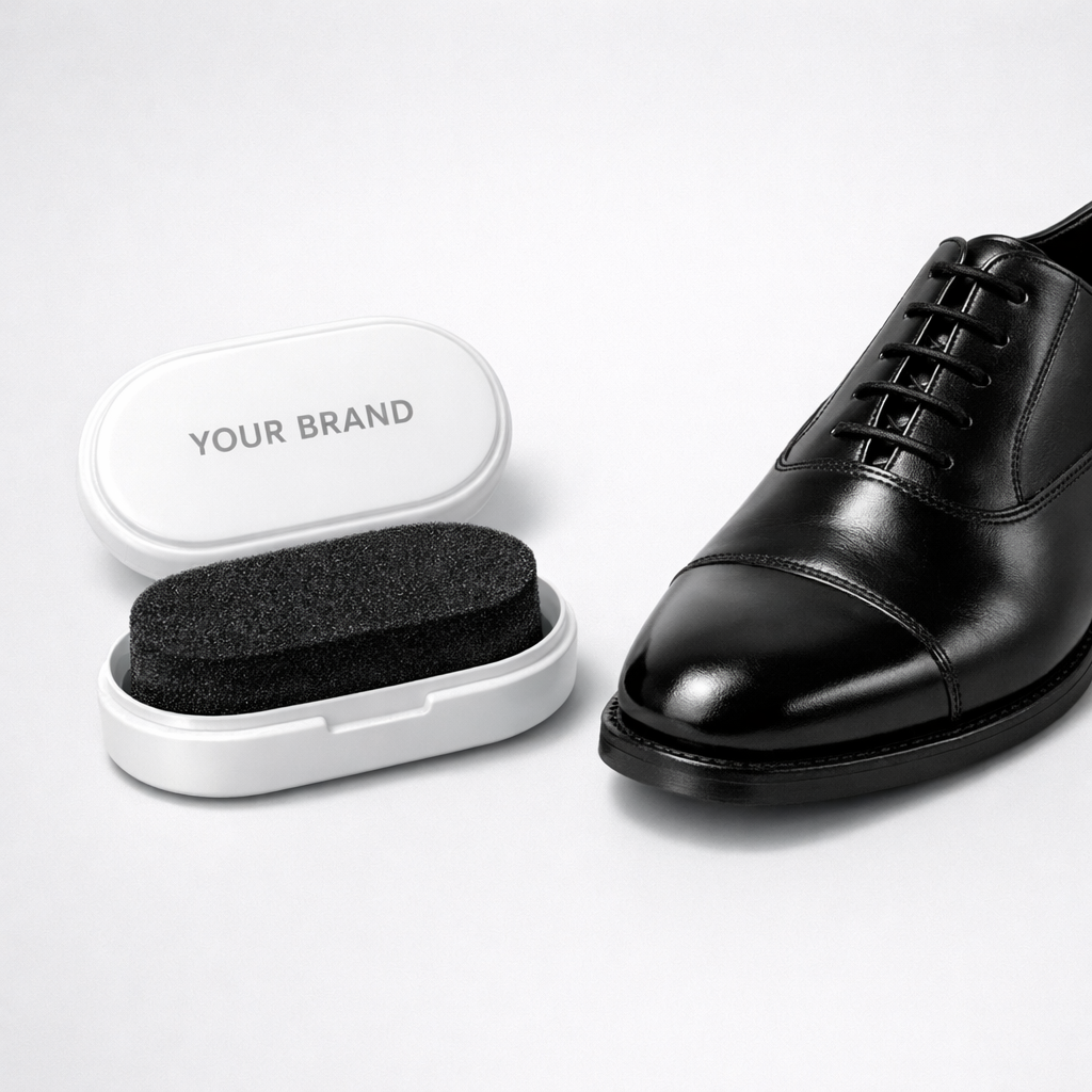 Travel Shoe Shine Sponge white label idea
