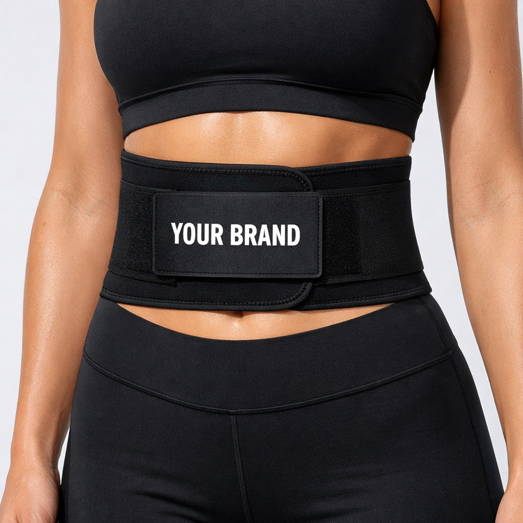 Adjustable Waist Trimmer Belt white label idea