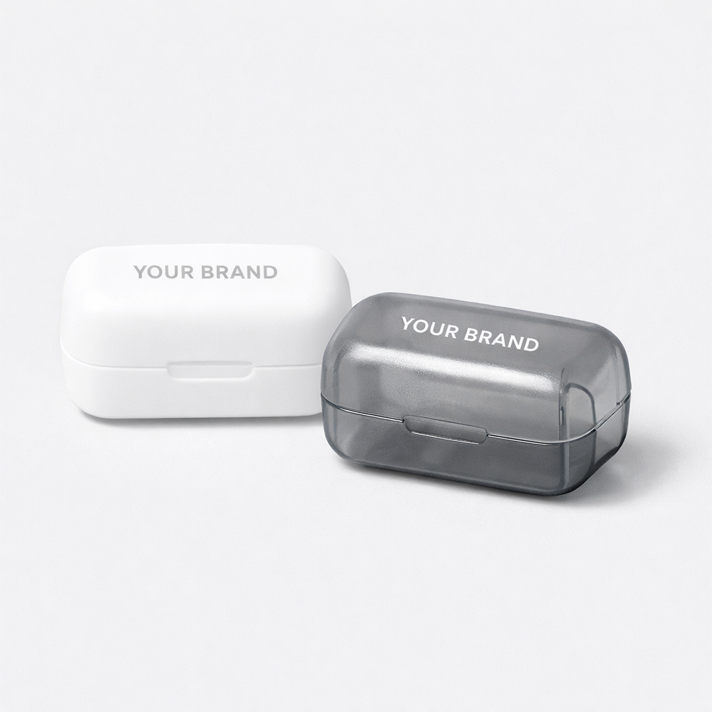 Travel Toothbrush Cover Set white label idea
