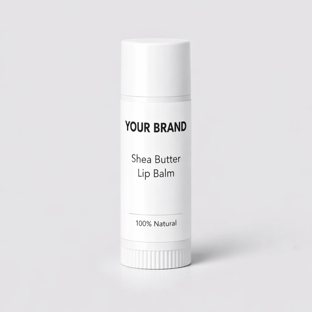 Natural Shea Butter Lip Balm white label idea