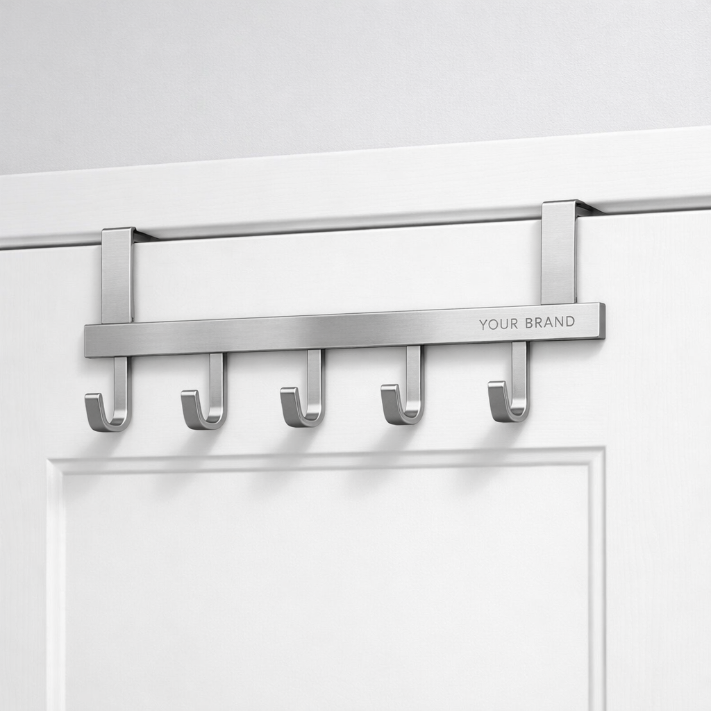 Multi-Purpose Over-Door Hook Rack white label idea
