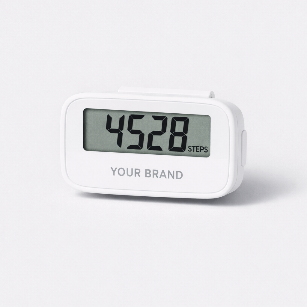 Digital Step Pedometer Clip white label idea
