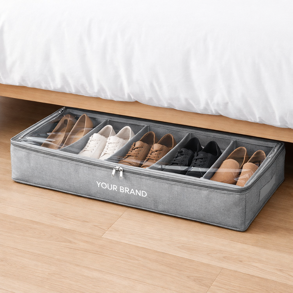 Under-Bed Storage Shoe Organizer white label idea