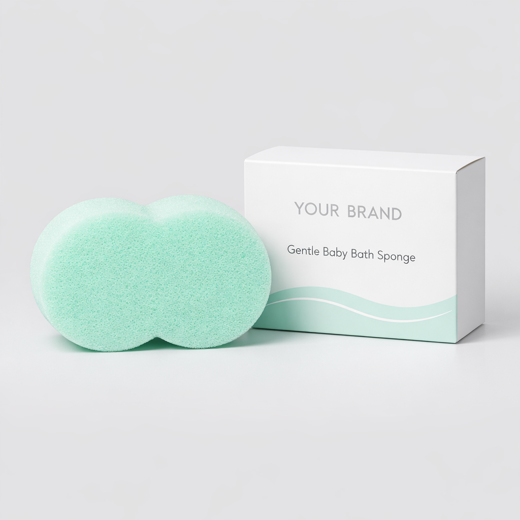 Gentle Baby Bath Sponge white label idea