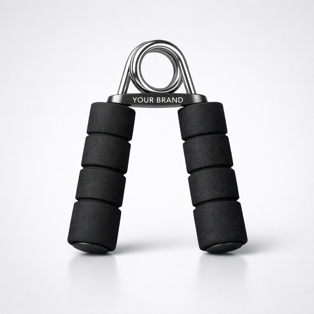 Foam Padded Hand Gripper white label idea