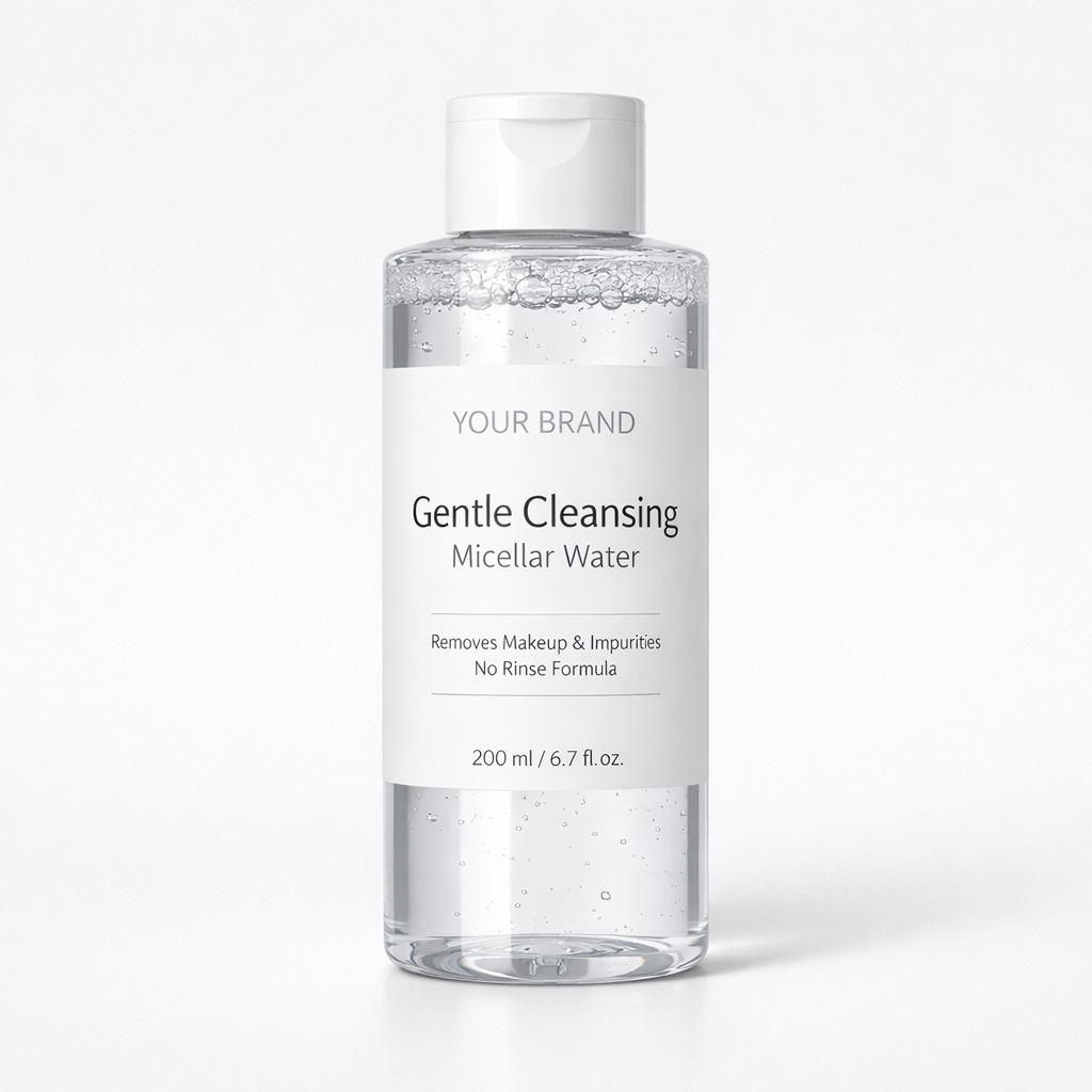 Gentle Cleansing Micellar Water white label idea