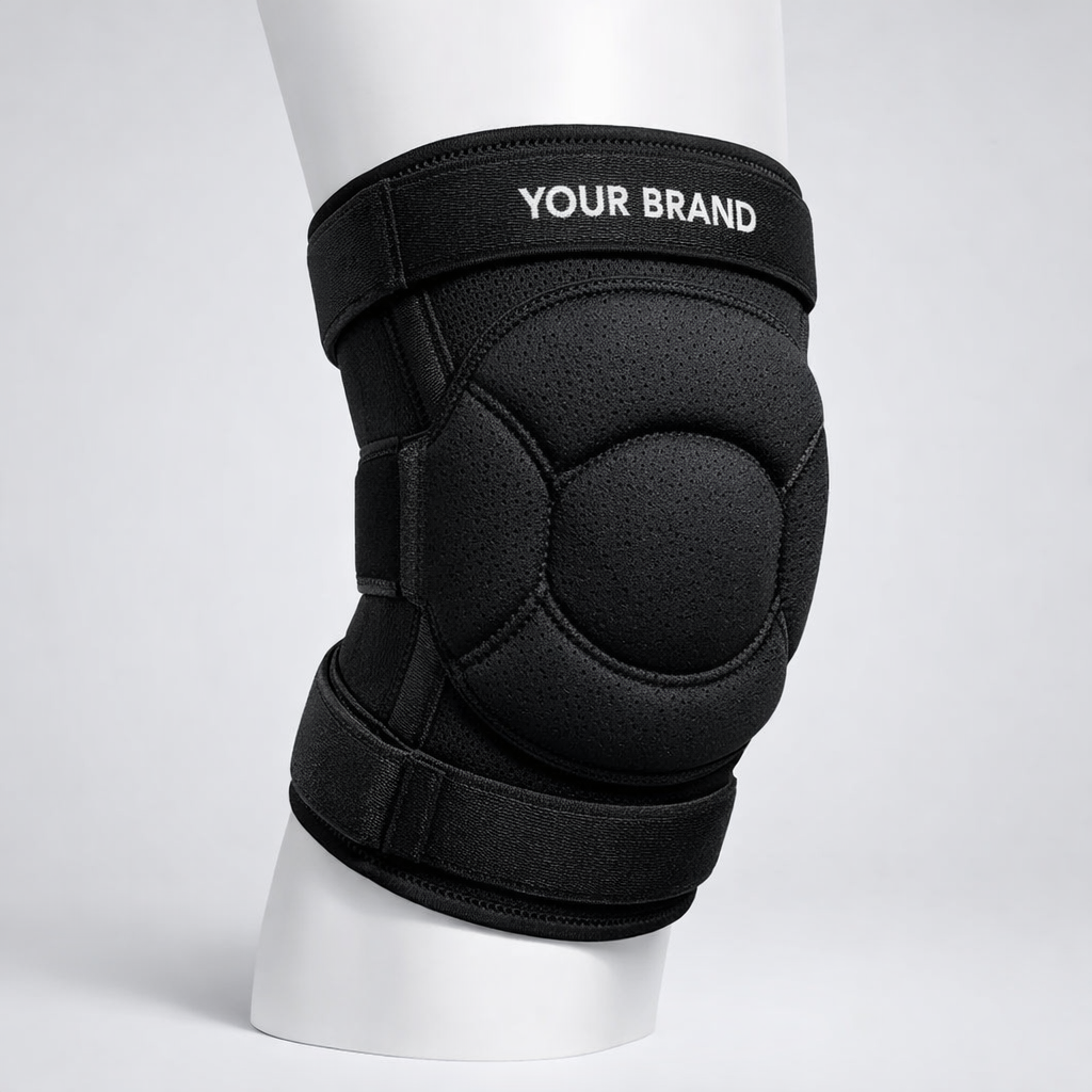 Foam Padded Sports Knee Support white label idea