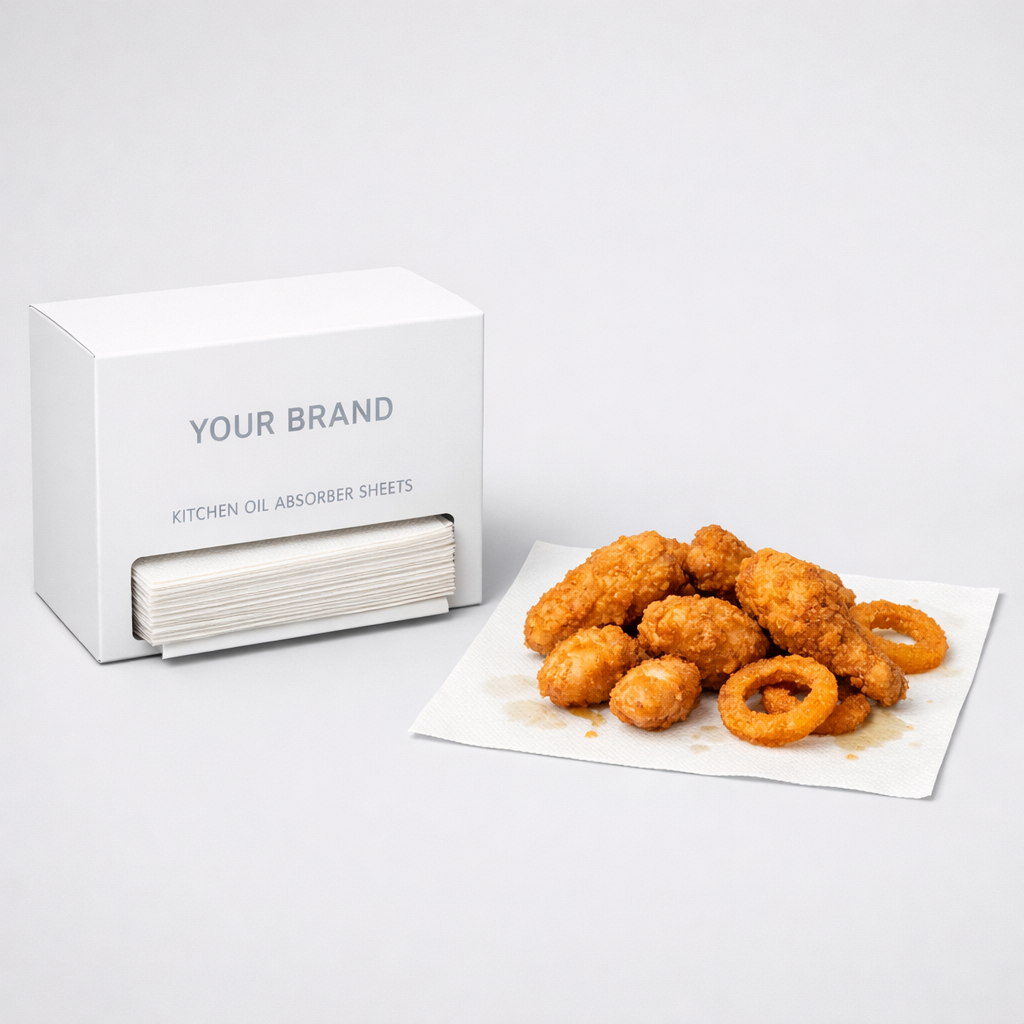 Multipurpose Kitchen Oil Absorber Sheet white label idea