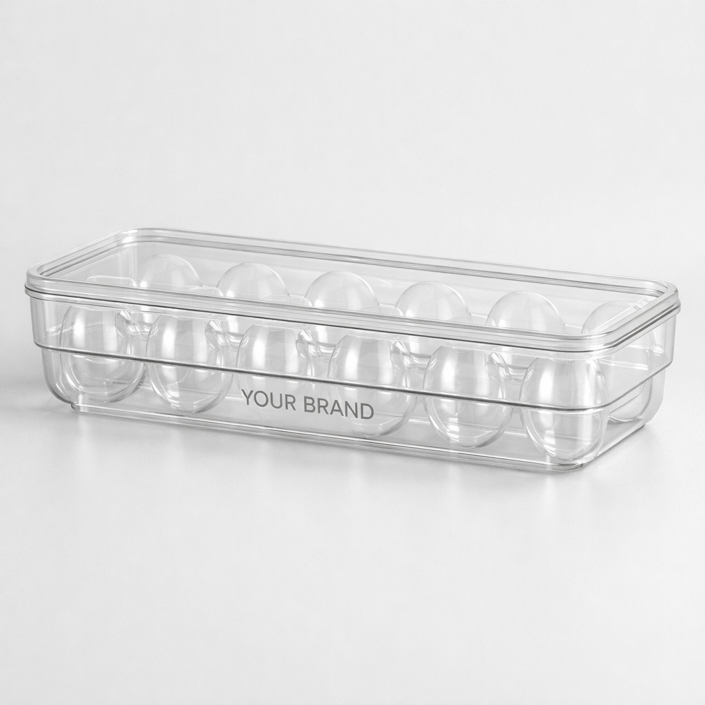 Plastic Stackable Egg Tray white label idea