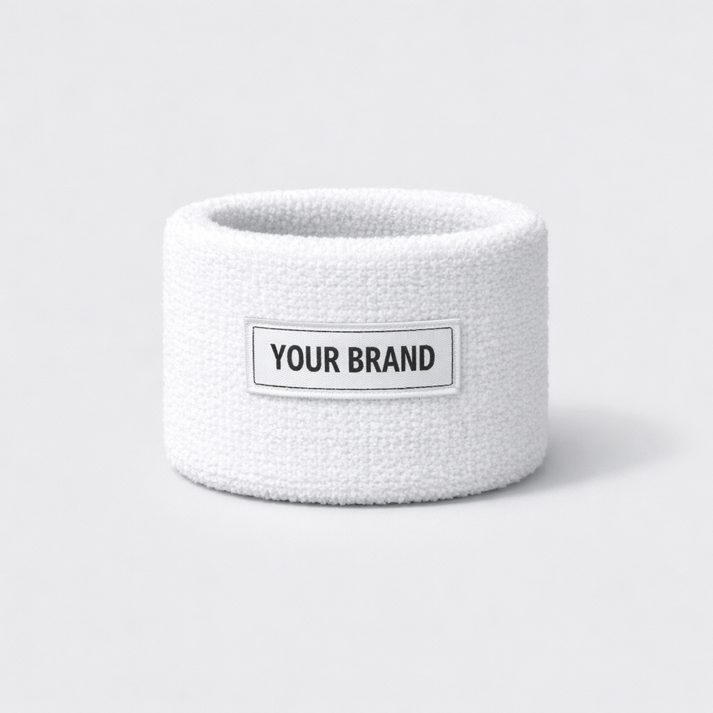 Elastic Sports Wrist Sweatband white label idea