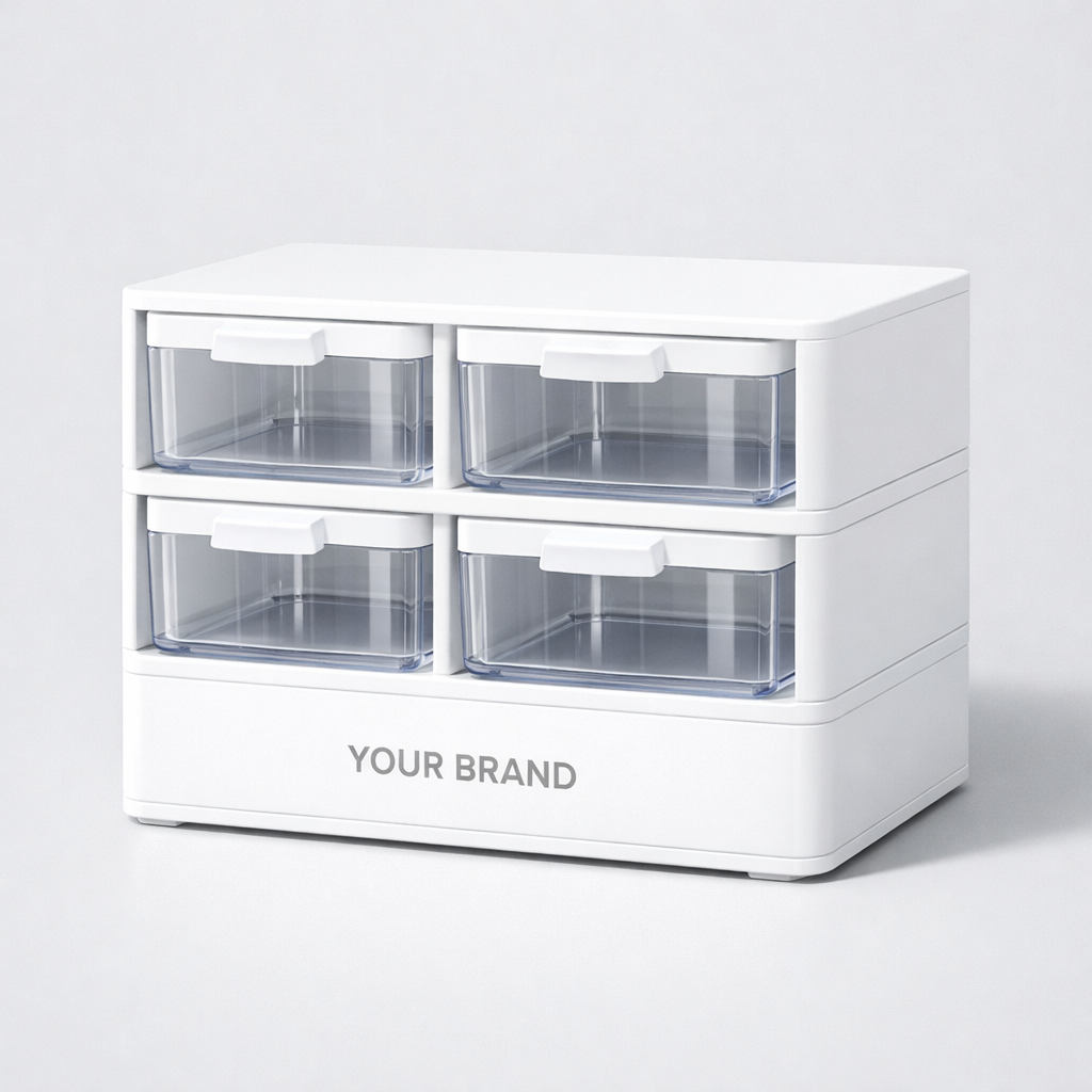 Stackable Modular Kitchen Spice Rack white label idea